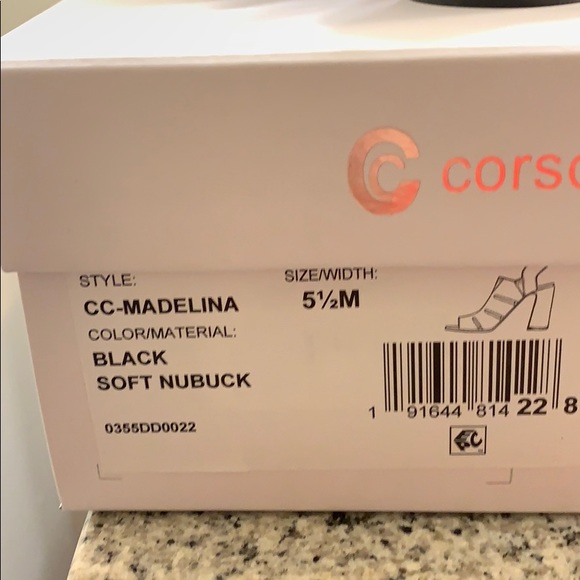 A new pair of black sandals. - Picture 2 of 2